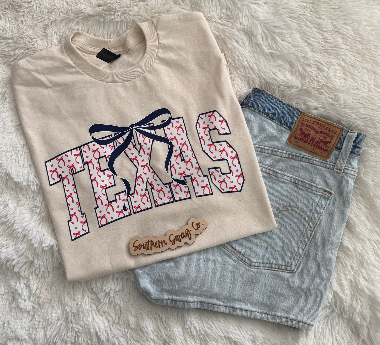Texas Bow Tee
